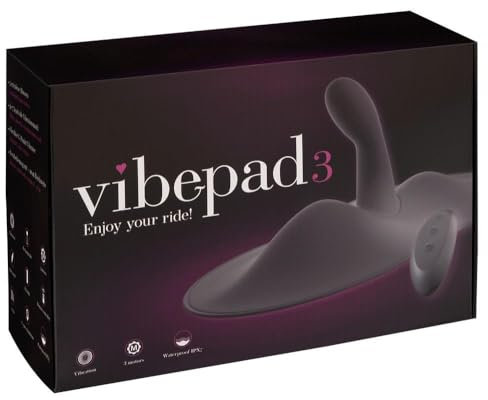 Vibepad Vibrator, Schwarz, 10,6 cm