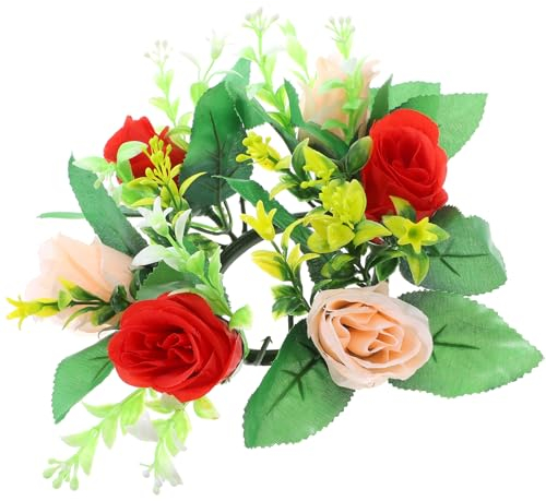 AOKWAWALIY Rosenkugel Tischdekoration künstliche Hochzeit Blütenball Weihnachtsdekoration drinnen Kränze Rosenblüten Blumenkugel zur Schau Stellen Mini Dekorationen