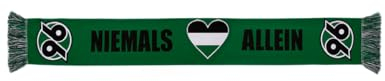 Hannover 96 Fanschal Schal Niemals Allein