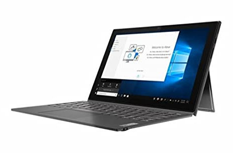 Lenovo Ideapad Duet 3 10IGL5 10.1 Laptop Tablet with detachable keyboard, Celeron N4020, 4GB RAM, 64GB SSD, WUXGA, Windows 10 Home (Renewed)