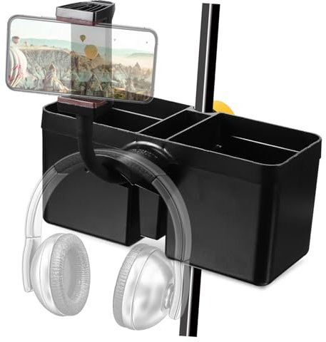 Anneome Getränkehalter Für Notenständer Mikrofonständer Allzweckhalter Wasserbecher Handy Sicheres Halten Bühnenfreundlich