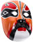 MAGICLULU Masque d'Opéra Chinois Décoratif Mural en Plastique Masque de Fête Portable pour Halloween Accessoire de Cosplay Décoration Murale Colorée et Événements
