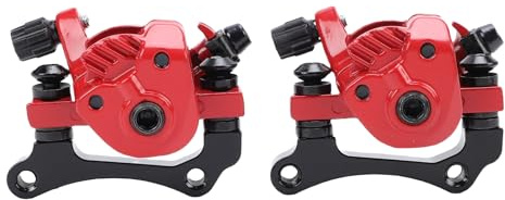 Pinza Freno a Disco, in Lega di Alluminio per Monopattino Elettrico e Mountain Bike, Coppia per Ruote 8/10 Pollici