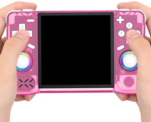 Snnowdate Console Jeux Portable Retrogaming Émulateur Intégré Linux (Rose)