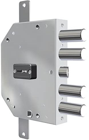 Cerraduras CR P/Puertas blindadas 2155/28 de sobreponer DX. 60 mm
