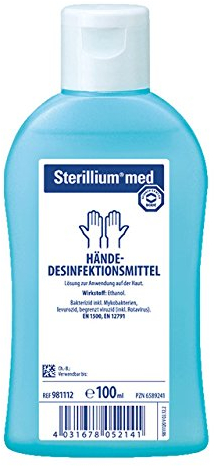 STERILLIUM med Händedesinfektion Lösung 100 ml