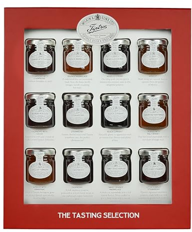 Tiptree Jams & Marmalade Tasting Selection Giftbox - For Jam Enthusiasts