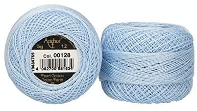 Anchor Filo da Ricamo, 100% Cotone, 128, Stärke 12, 56m
