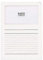 ELCO 29489.10 Ordo Organisationsmappe Classico, 220 x 310 mm, weiß 120 g, 100 stück