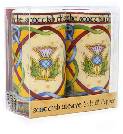 Royal Tara Schottische Webart Salz-und Pfefferstreuer