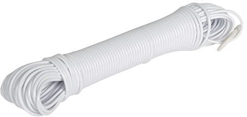 Outifrance Corde à Linge Blanche Ø 3 mm 20 m
