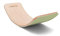 Wobbel Wobble Board Yogaboard Pro transparent lackiert mit Forest Filz (grün) 90 cm