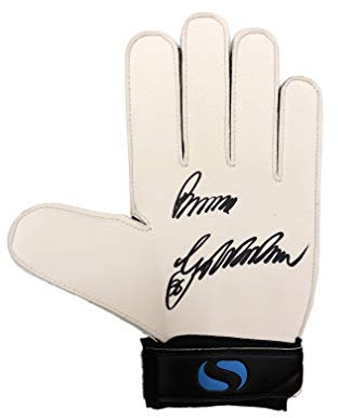 Allstarsignings Bruce Grobbelaar Liverpool signed Goalkeeper glove with COA and proof