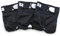 Hisprout weiblich Hund Windel wiederverwendbar waschbar Langlebig Hund Windeln Hose,Schwarz,M