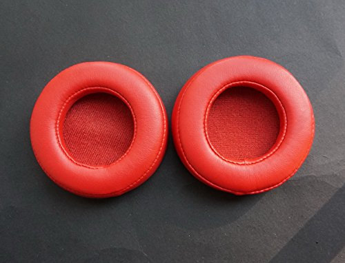 V-MOTA Cuscinetti auricolari compatibili con cuffie Beats Mixr, cuscino di ricambio (rosso)