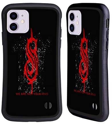 Head Case Designs Officially Licensed Slipknot Red Distressed Look We Are Not Your Kind Hybrid Case Compatible With Apple iPhone 11