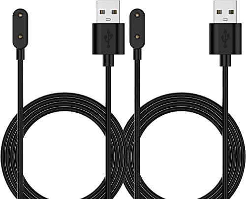 2 pièces Chargeur Compatible avecHuawei Watch Fit/Huawei Fit Mini/Huawei Band 6/Huawei 4X/Honor Watch ES/Honor Band 6, câble de charge rapide USB -100 cm