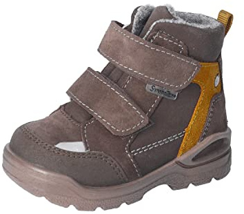 RICOSTA Baby Jungen Winterstiefel Janne,Kinder Lauflernschuhe,WMS:Weit,lose Einlage,Sympatex,Winterboots,Stiefel,Quinoa/Marone (280),21 EU