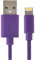 LARGE ARC iPhone Charger Cable, 1M USB Fast Charging Purple Cord Compatible With iPhone 14/14 Pro/14 Pro Max & Plus