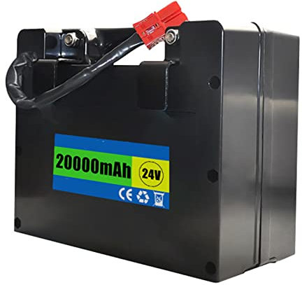 TGHY Lithium Akku 24 V Elektrorollstuhl Akku Lithium Ionen Akku Lithium-Akku 10AH 15AH 20AH 25AH 30AH 35AH mit Ladegerät für 50-850W Motor,15ah