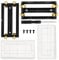2 PCS SMD 18650 Battery Holder, KUOQIY 2 Slots 3.7V DIY Battery Storage Box, with 2 PCS Plastic Battery Storage Box, for SMD 18650 DIY Charging Power Supply