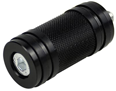 HCmotorku Repose-pieds pour pédale de levier de vitesse pour moto Harley Dyna Softail Touring Sportster XL 1200 883 Noir