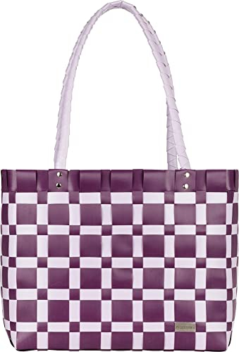 normani Pflegeleichter Einkaufskorb - inkl. eingenähter Innentasche - Reißfest - 70% recyceltes Material Farbe Lila