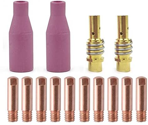 ISTOVO 14 MB-15 Schweißbrenner Baustoff 0,8 Mm Kontttipps Gaskeramikdüse für 15 MIG Schweißbrenner