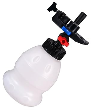 Milisten 1L Capacity Car Brake Fluid Refiller Safe Plastic Material for Brake Oil Replacement