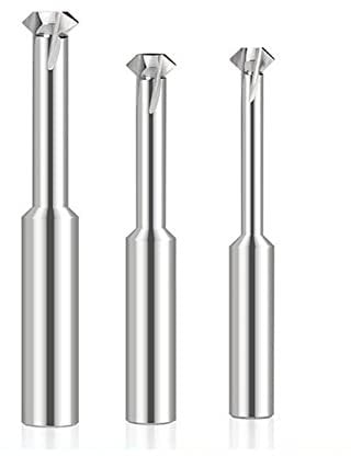 1pcs 90 Degree Front Back Deburrer Double Angular Chamfering Cutter Inner Chamfer for Metal Hole Internal Burr Removal CNC Tool (Size : D5x20xD2.8xD6x50)