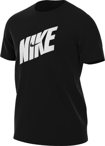 Nike Herren M Nk Df Tee Hbr Novelty, Black, FQ3872-010, S