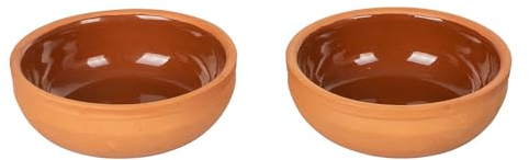 Set 2 ciotoline cocotte in terracotta monoporzione Autentica