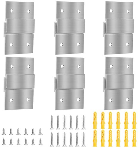 SEPWGUMD Kit de Fixation Miroir Mural – Aufhänger für Bilder, Fixation pour Miroirs Lourds, pour Création d'Art Mural Accrocheur