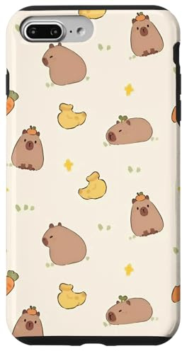 Capybara Cute Banana And Carrots Veggies Case for iPhone 7 Plus/8 Plus
