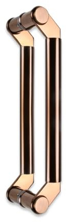 CQCCQ Stainless Steel Shower Door Handle,Shower Room Sliding Parts Replacement,for Home Entrance Shower Office Store Shop Door(Color 4,Pitch-860mm)