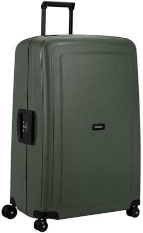 Samsonite S'Cure - Renewed Spinner XL, Valigia, XL (81 cm), 138 L, Verde (Dark Green)