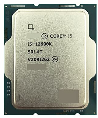 c I5-12600K NOUVEAU I5 12600K 3,4 GHz Processeur d'unité centrale à dix cœurs seize fils 10NM L3 = 20M 125W LGA 1700