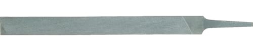 Bahco Flat Second Cut File 8in | ERGO Metalworking Hand File | ERGO handled flat file for iron, steel and general workshop use