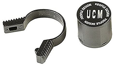 Profile Design Unisex – Erwachsene Fahrradzubehör Trialenker Computer Mount Schwarz Kamerahalterung, Mehrfarbig, Einheitsgröße
