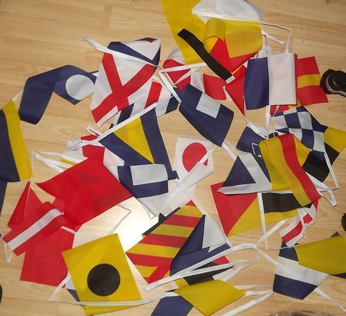 Nautical Marine Sailing Flags Bunting 12.6m