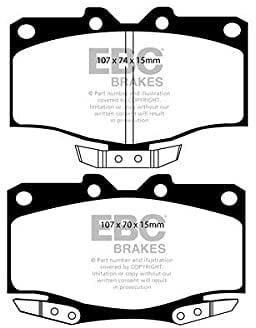 EBC Brakes DP994 Blackstuff Brake Pads