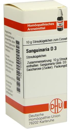 Sanguinaria D 3 Globuli