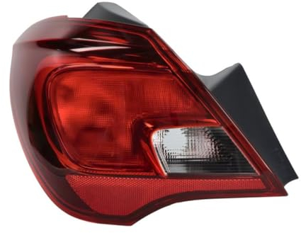 TYC 11-12834-01-2 Heckleuchte Rücklicht, Rückleuchte, Heckleuchte L, links, Liter, Rot