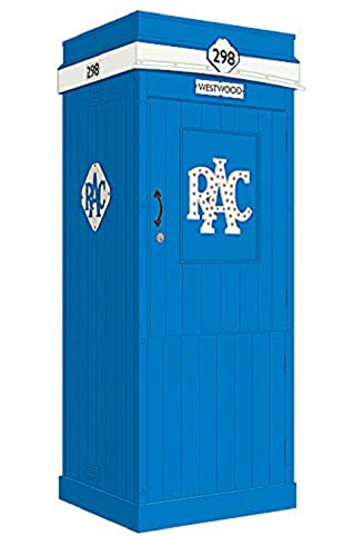 Hornby R9878 OO Gauge RAC Telephone Box, Model Railway Building | Model Railway Accessories, Miniature Diorama Scenery for Hornby Train Sets, Lifelike Building Models, Scale 1:76