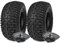2x 4Ply Lawn Mower 16x6.50-8 Grass Tyres & Tubes Garden 16x 650 8 Golf Buggy Turf