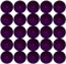 Lot de 25 bougies chauffe-plat parfumées 8 heures couleur lavande violette