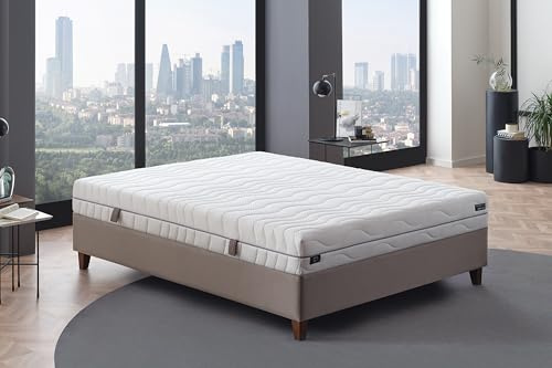 Yatas Bedding Royal Duo 7- atmungsaktiv - Matratze 140x200 - Öko Tex-Zertifiziert- H2,H3 -höhe 22cm-Taschenfederkernmatratze