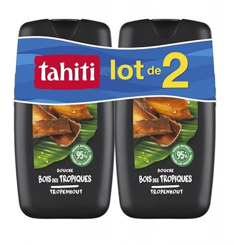 TAHITI - Standard Gel Douche Tropique 2X250Ml - le Lot De 3