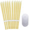 SIOPPKIK Candele per orecchie, kit per candele per rimozione del cerume con cera d'api organica naturale per orecchie bloccate, candele per orecchie da 10 pezzi con 5 dischi protettivi