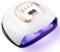 NEFLSI Lampe UV Sèche Ongles 220W Lampe UV LED pour Ongles Professionnel Automatique 47 LED avec Plaque Amovible y 4 Minuterie, Capteur Infrarouge écran LCD pour Vernis Semi-Permanent Gel Vernis